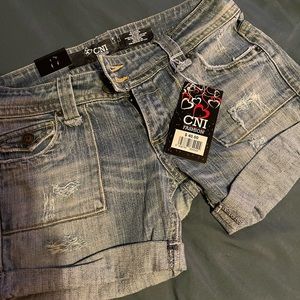 CNI Blue jean shorts